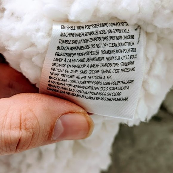 The Comfy Hooded Wearable Blanket Hoodie Pullover Sweatshirt Black New In Bag - Picture 6 of 6